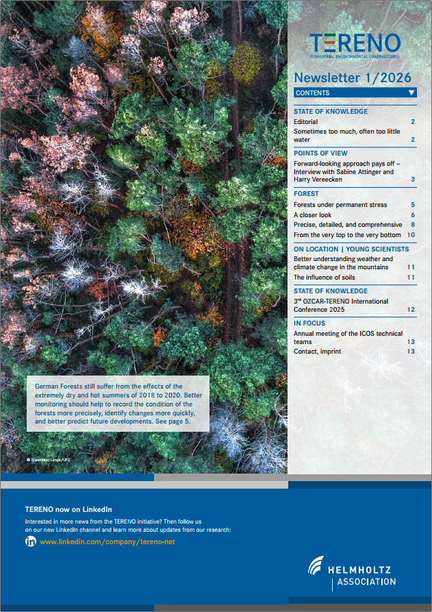 TERENO Newsletter 2025 1 eng